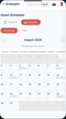 Grabspot - Calendrier de campagne
